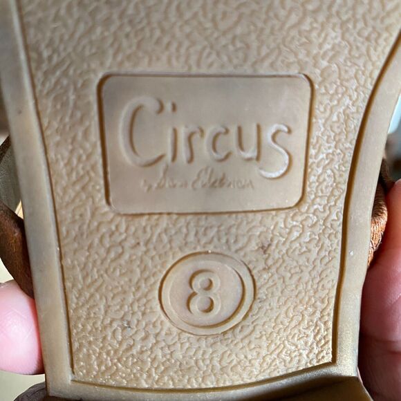 Circus by Sam Edelman Sandals Size 8 Brown Golden - Picture 4 of 7